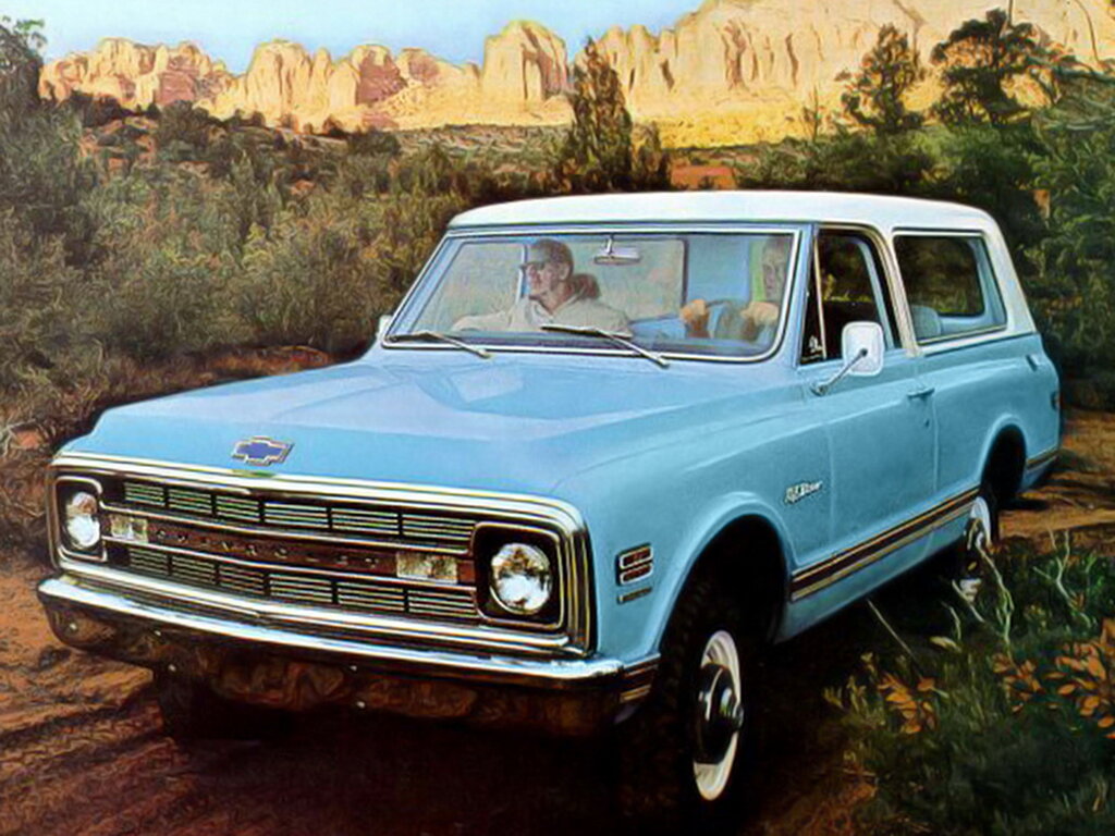 Chevrolet Blazer K5 (KE10514) 1 поколение, джип/suv 3 дв. (09.1968 - 09.1970)